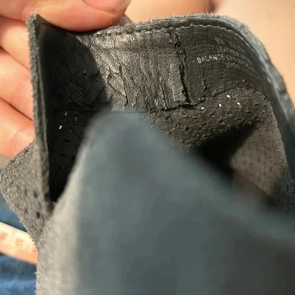 Dolce Vita Kadie gray leather ankle bootie block wood heel sz 9 - Picture 9 of 10